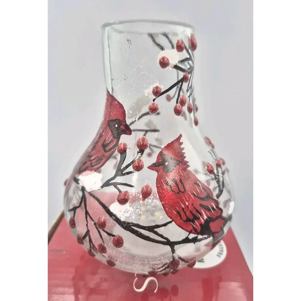 Winter Ice LED Reed Diffuser Cardinals Mistletoe 5